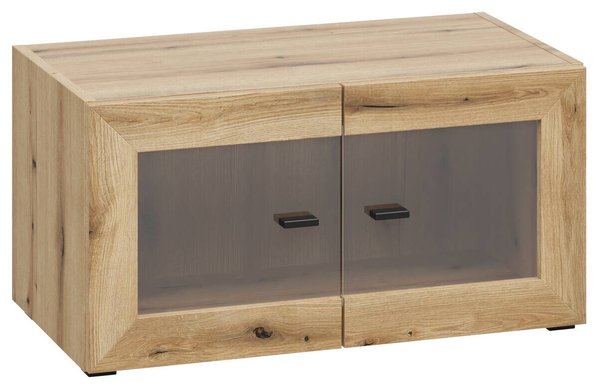 Vitrine System 64 Eiche Evoke Oak Nachbildung B/H/T: ca. 64x32x35 cm