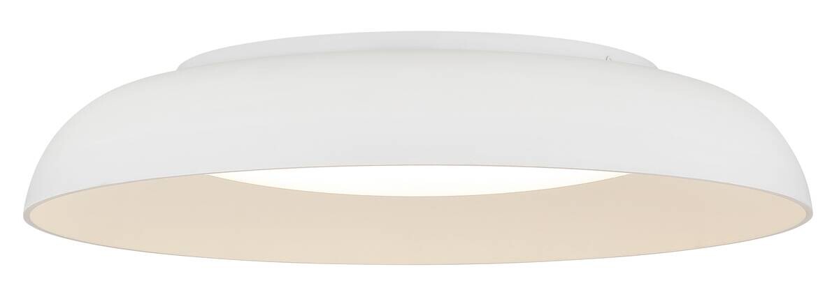 GLOBO LED-Deckenleuchte ORBIS weiß Metall H/D: ca. 9,5x48 cm 1 Brennstellen