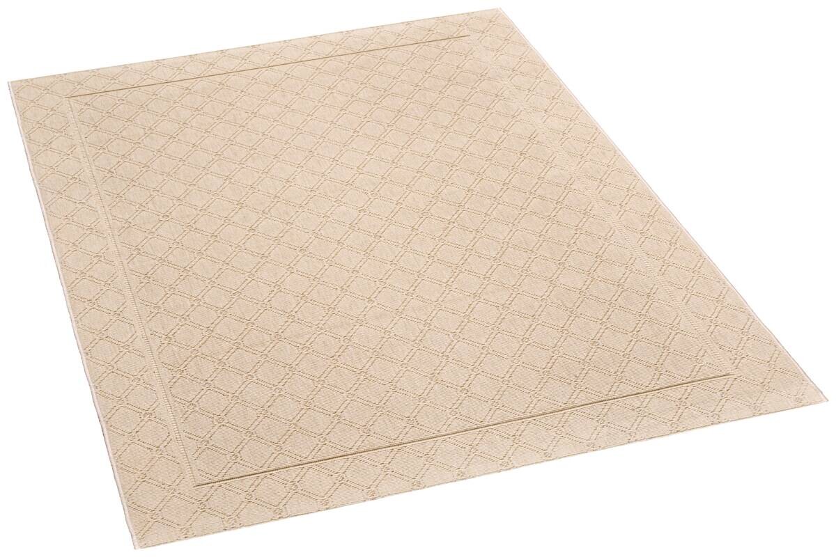 Webteppich Luxus beige B/L: ca. 120x170 cm