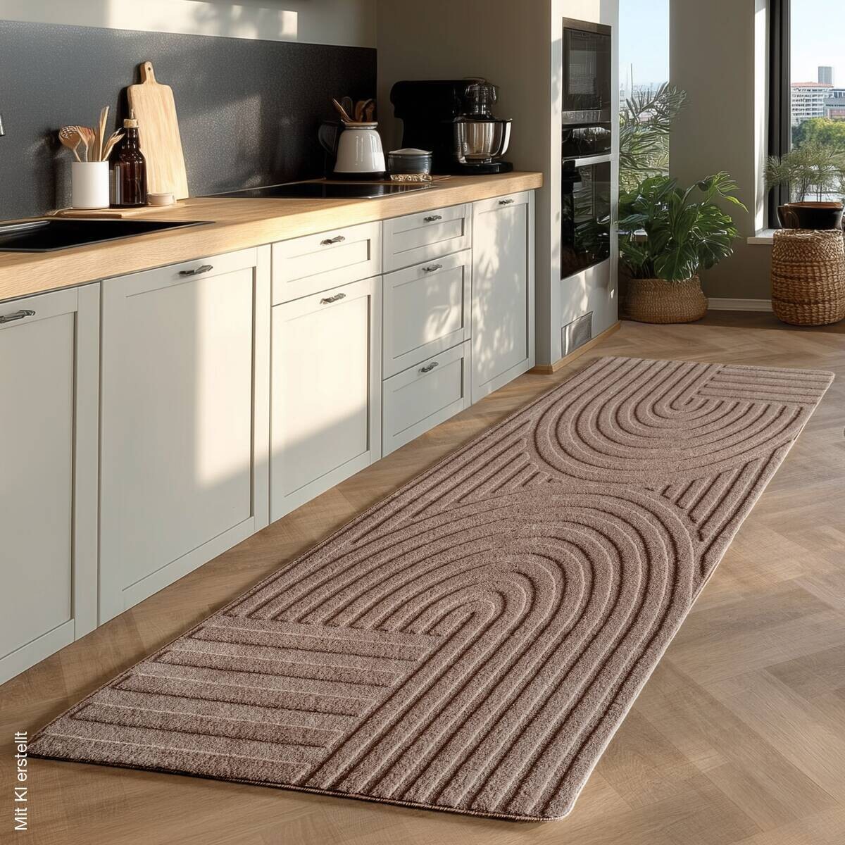 Ayyildiz Teppich POMPEI beige B/L: ca. 80x250 cm