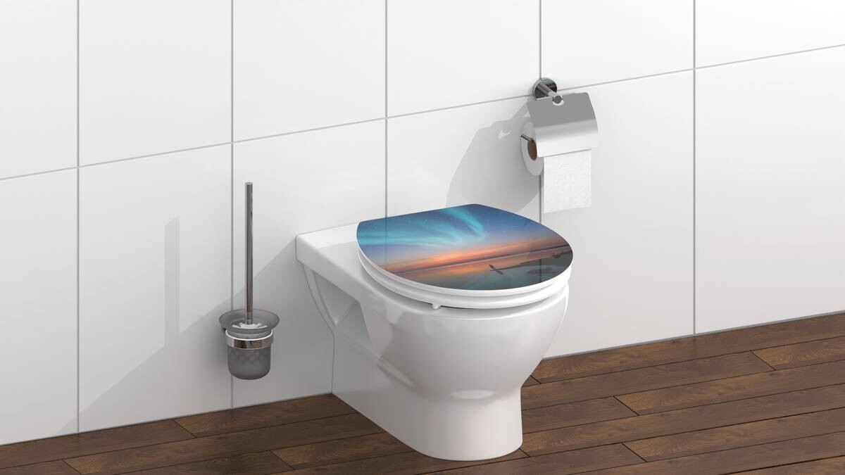 Schütte WC-Sitz Polarlichter MDF