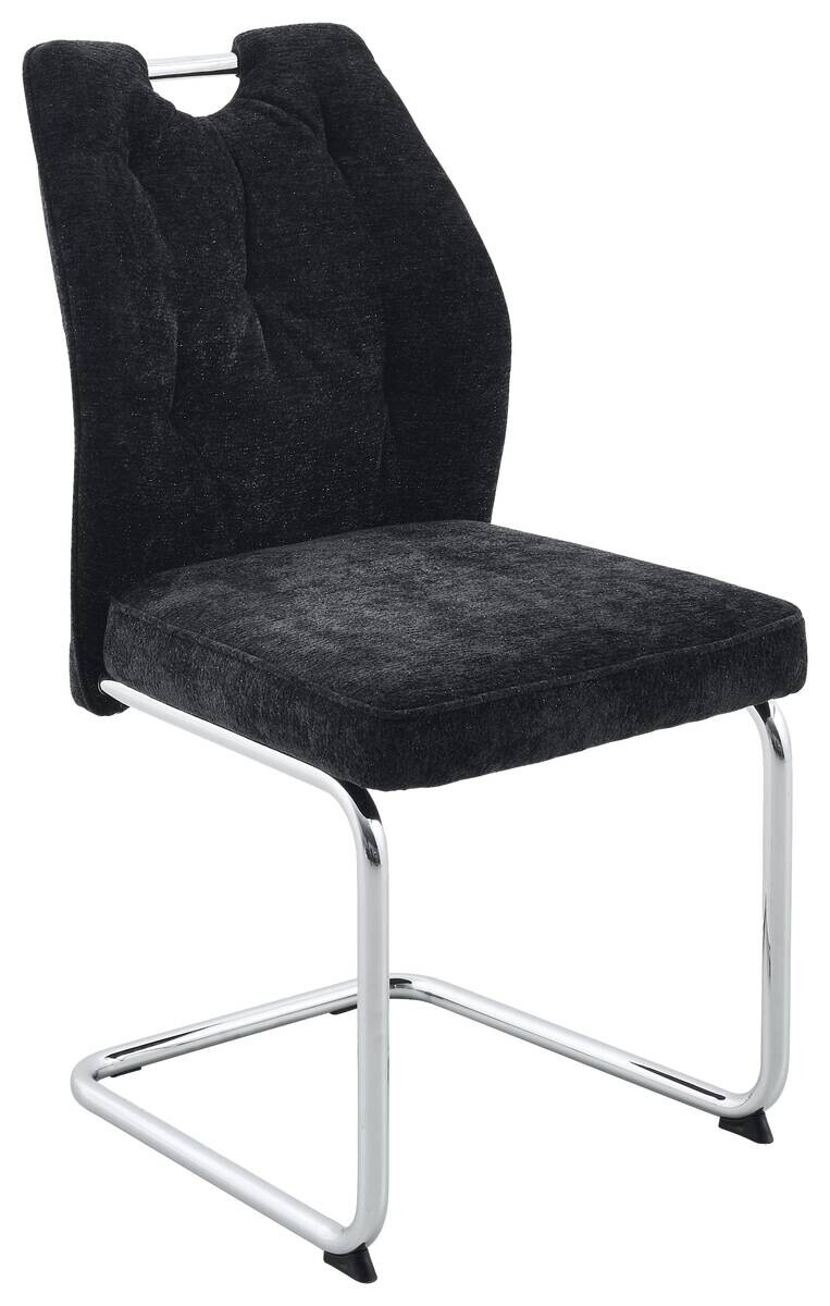 Schwingstuhl Lucca schwarz B/H/T: ca. 48x94x61 cm