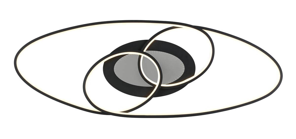 Nolo LED-Deckenleuchte Flow B/H/L: ca. 85x7,5x30 cm