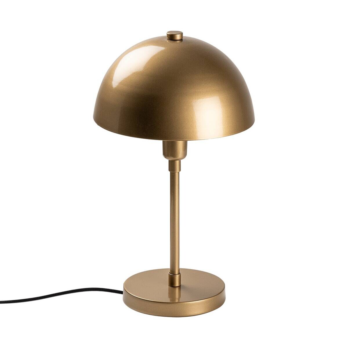 Opviq Tischleuchte gold B/H/T: ca. 20x35x20 cm E14 1 Brennstellen
