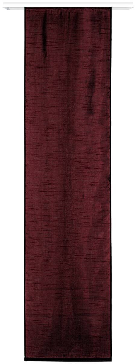 Acus Schiebevorhang Taifun weinrot B/L: ca. 60x245 cm