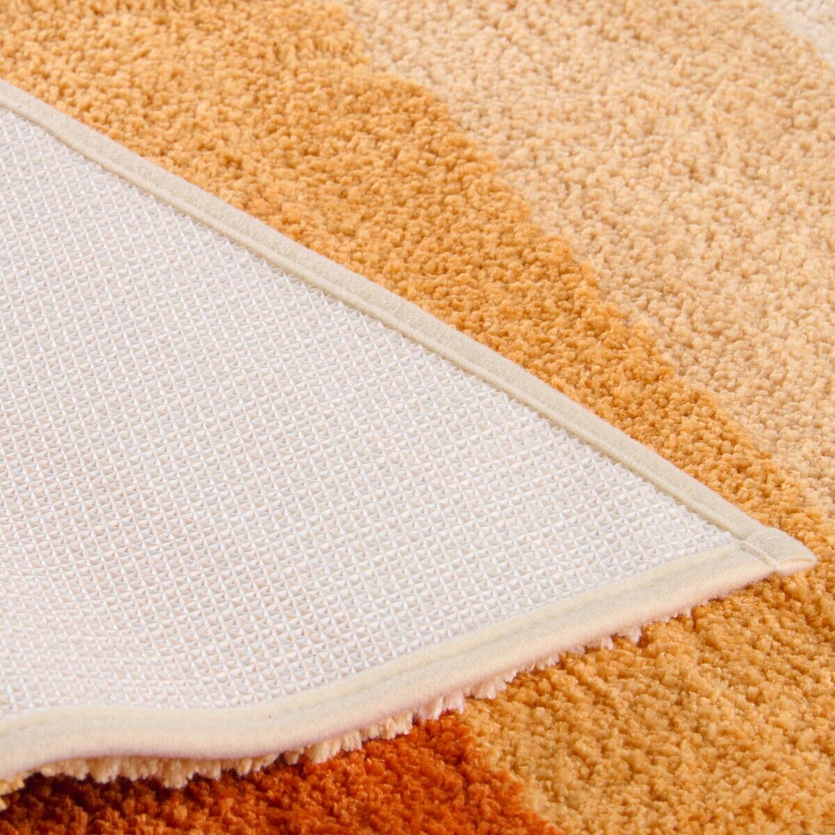 POCOline Badematte Farbverlauf terra Polyester B/L: ca. 80x50 cm