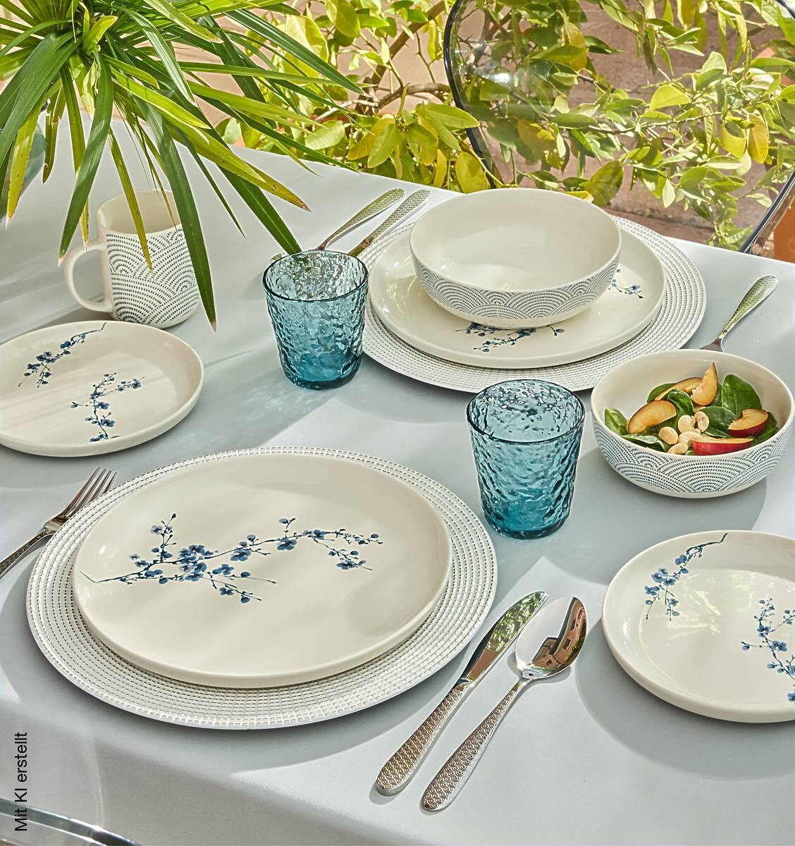 TOGNANA Besteckset Antony Oriental silber Edelstahl 24 tlg.