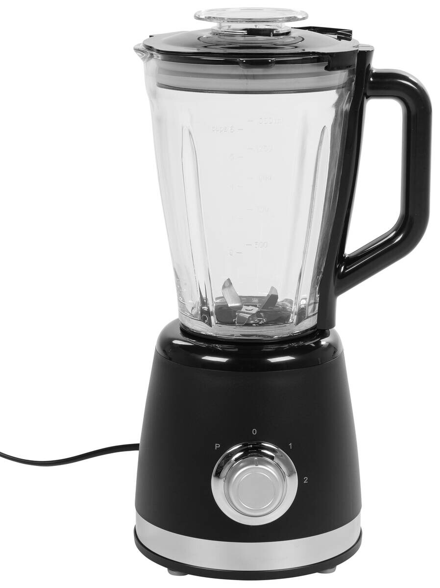 POCOline Standmixer schwarz Glas B/H/L: ca. 18,8x39,2x20,4 cm