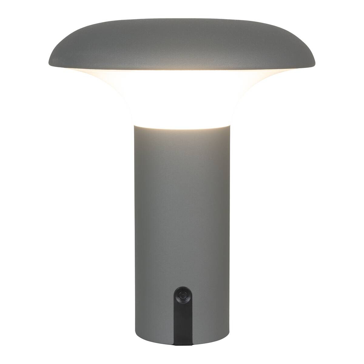 Housenordic Tischleuchte Ramsey grau Polypropylen H/D: ca. 21x17 cm