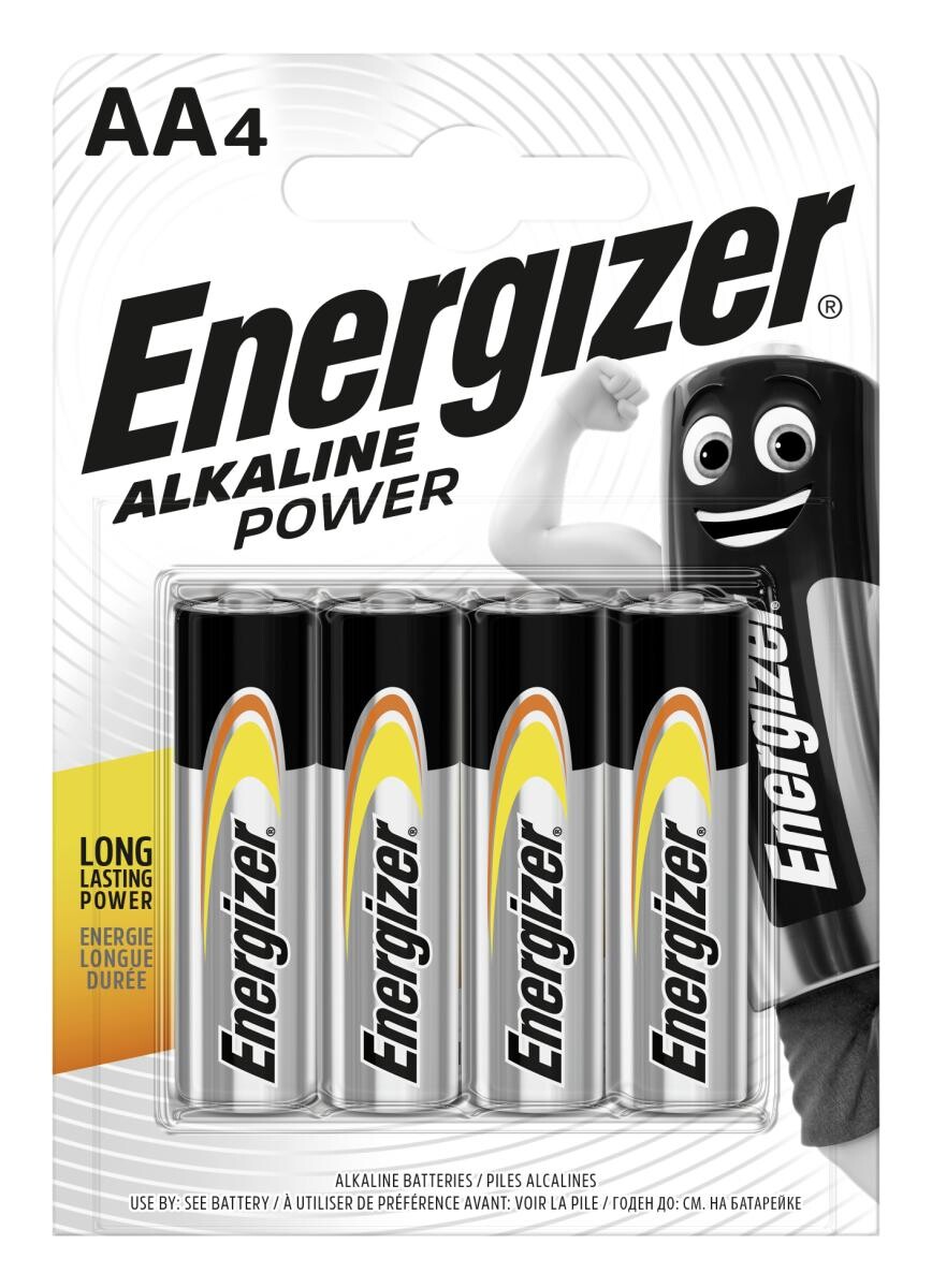 Energizer Batterie Power AA/Mignon (LR6) 4er Pack