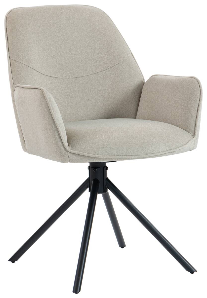 Armlehnstuhl Senso beige B/H/T: ca. 61x89x63 cm