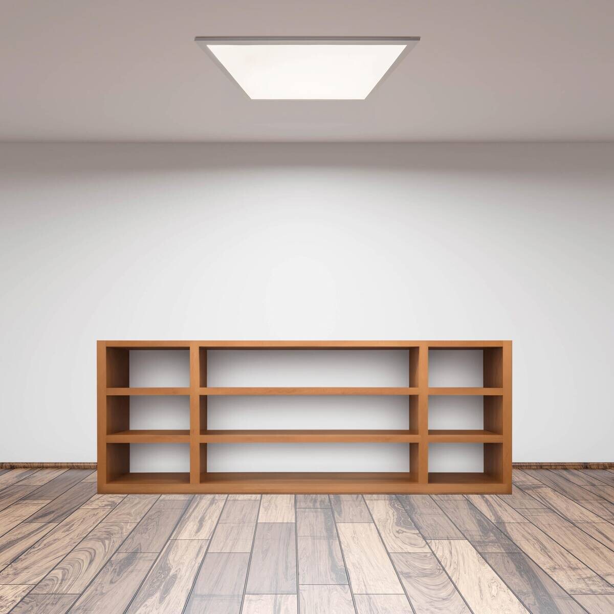 Näve Leuchten Deckenleuchte 1388223 weiß Metall Kunststoff B/H/T: ca. 45x6x45 cm null 1 Brennstellen