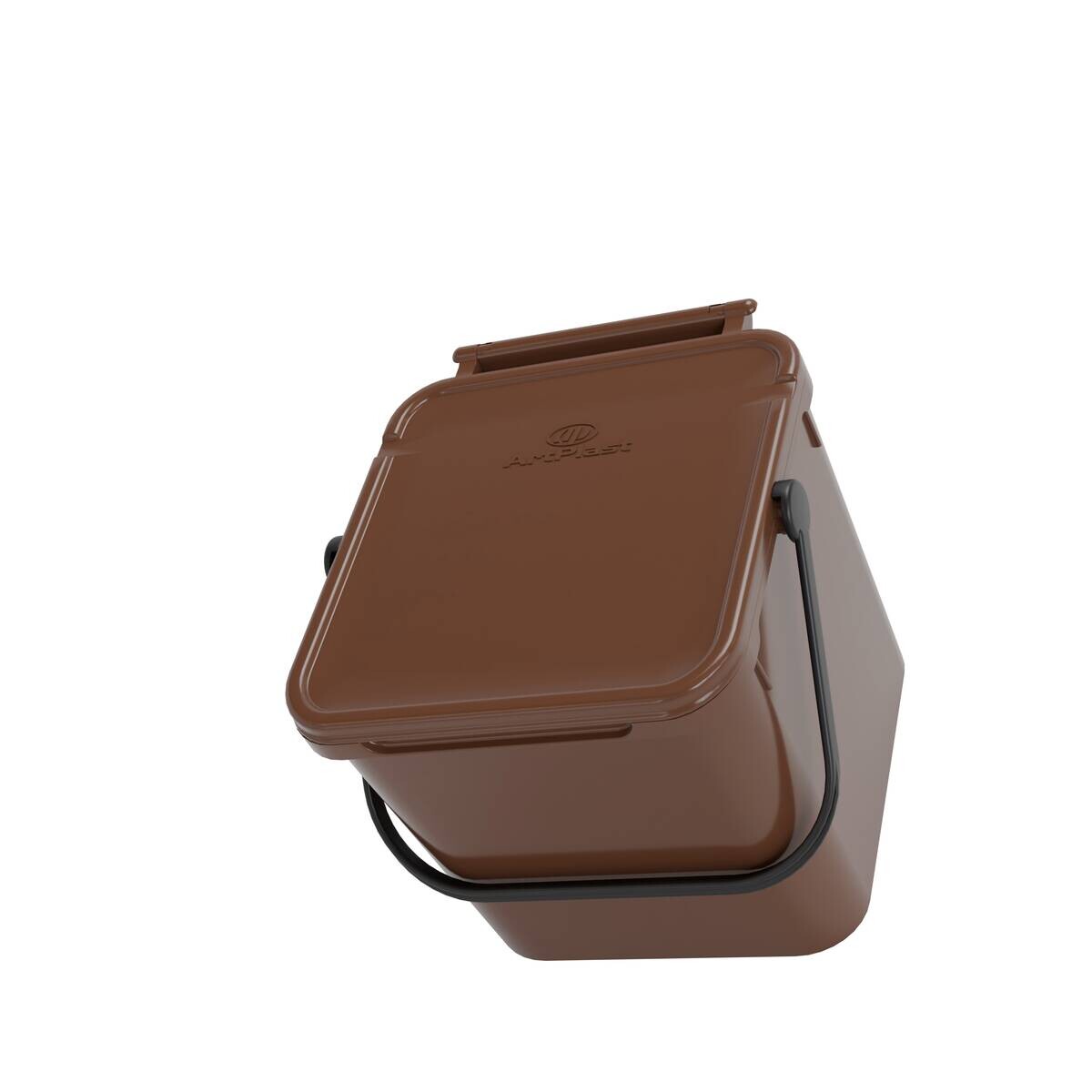 Eco-Logico Abfalleimer braun B/H/L: ca. 24x20,5x23,7 cm