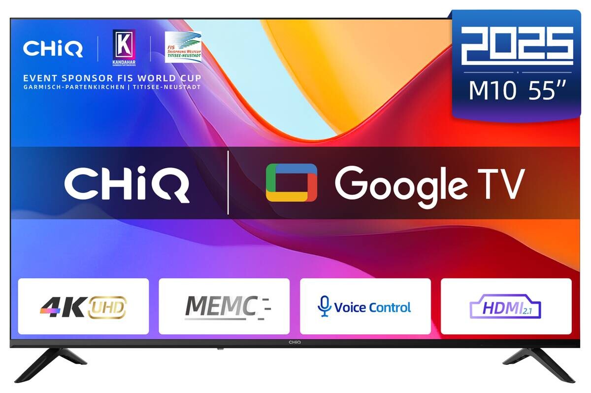 CHiQ LED-Fernseher U55M10V B/H: ca. 123x77 cm