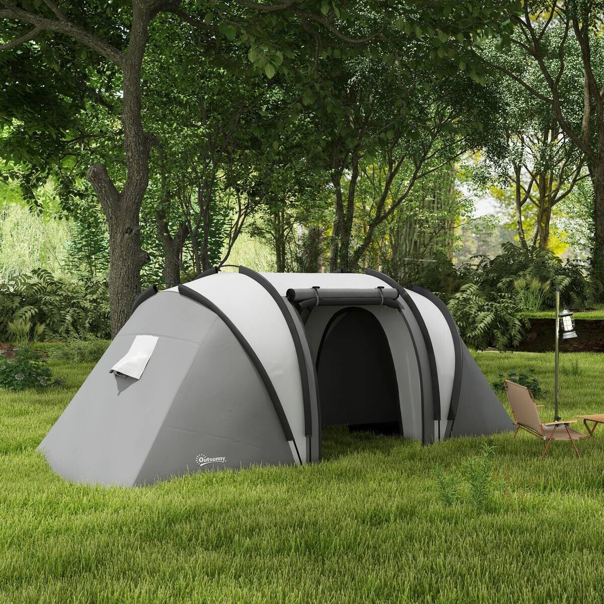 Outsunny Tunnelzelt B/H/L: ca. 220x180x450 cm