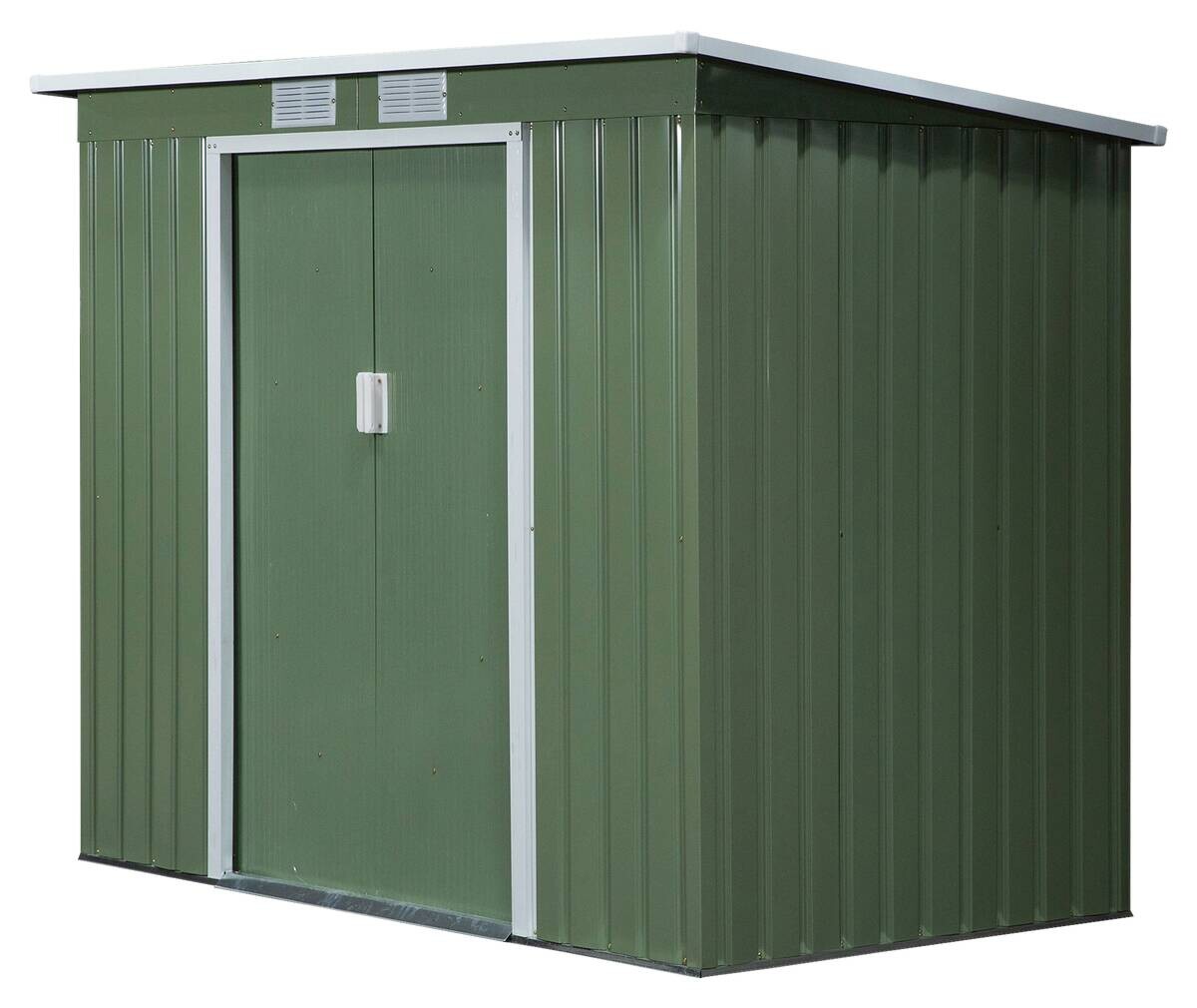 Outsunny Gerätehaus grün B/H/L: ca. 130x173x213 cm