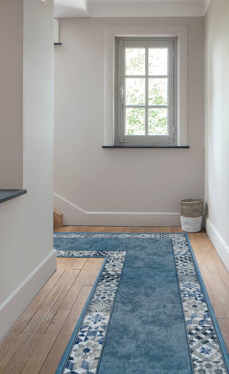 Läufer Murcia blau B: ca. 100 cm pro Meter