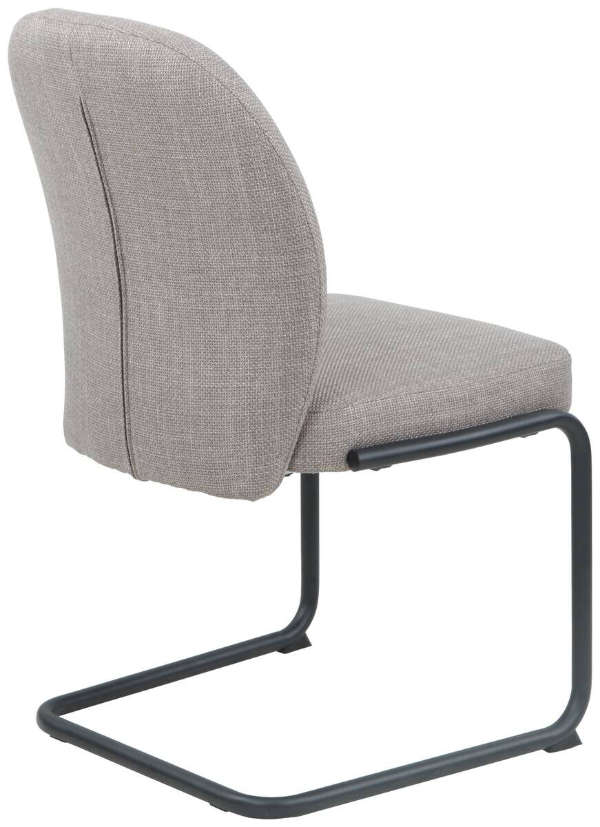 Schwingstuhl Karen II, 2er-Set schlamm Webstoff B/H/T: ca. 53x90x62 cm