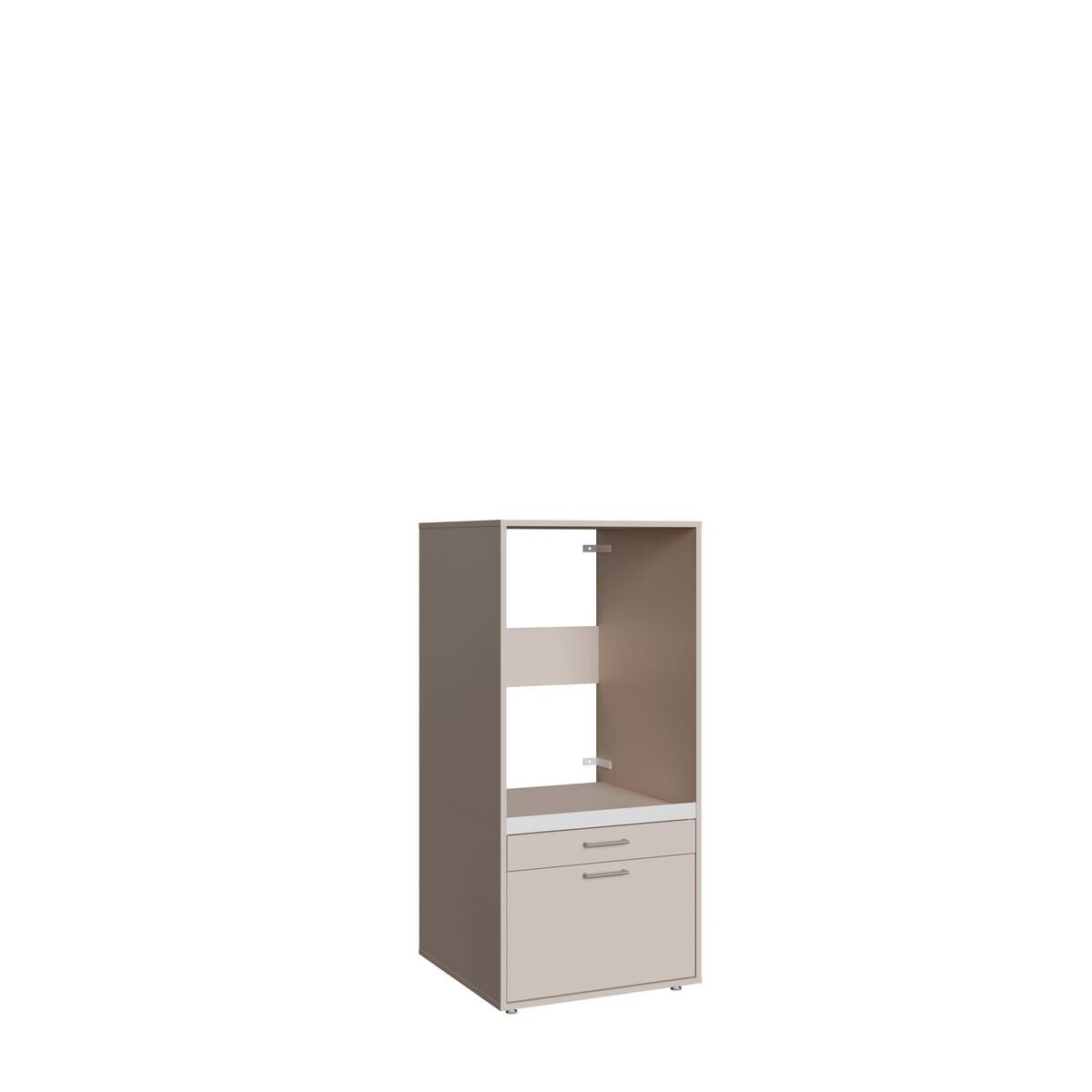 Washcab Waschmaschinenschrank beige Holzwerkstoff