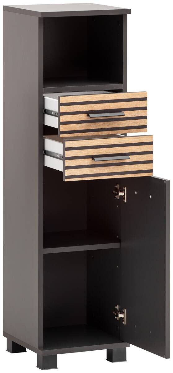 Highboard Katta anthrazit B/H/T: ca. 30,3x110,5x32,6 cm