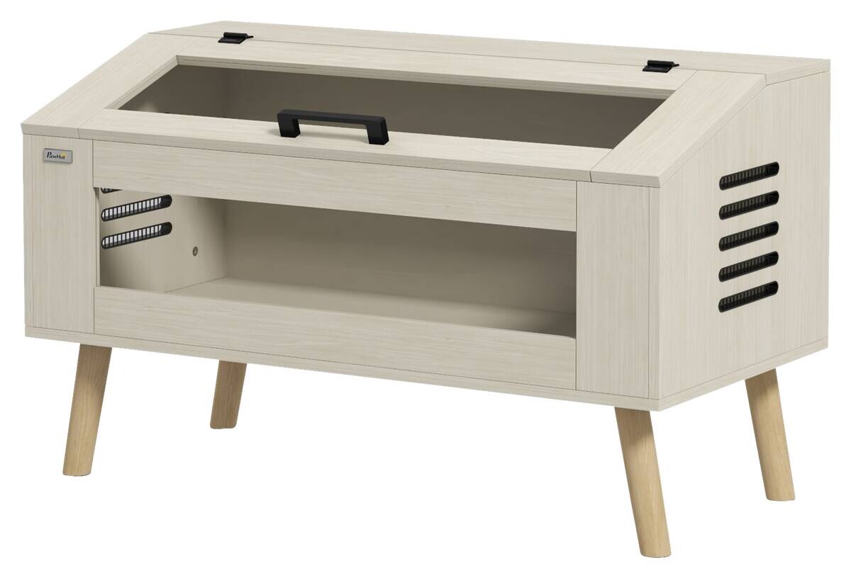 PawHut Terrarium Eiche Spanplatte B/H/L: ca. 50x60x100 cm