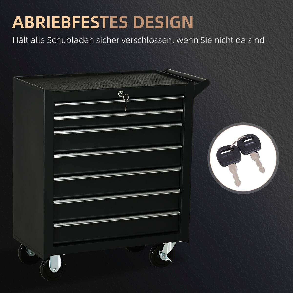 Werkstattwagen B/H/T: ca. 69x75x33 cm