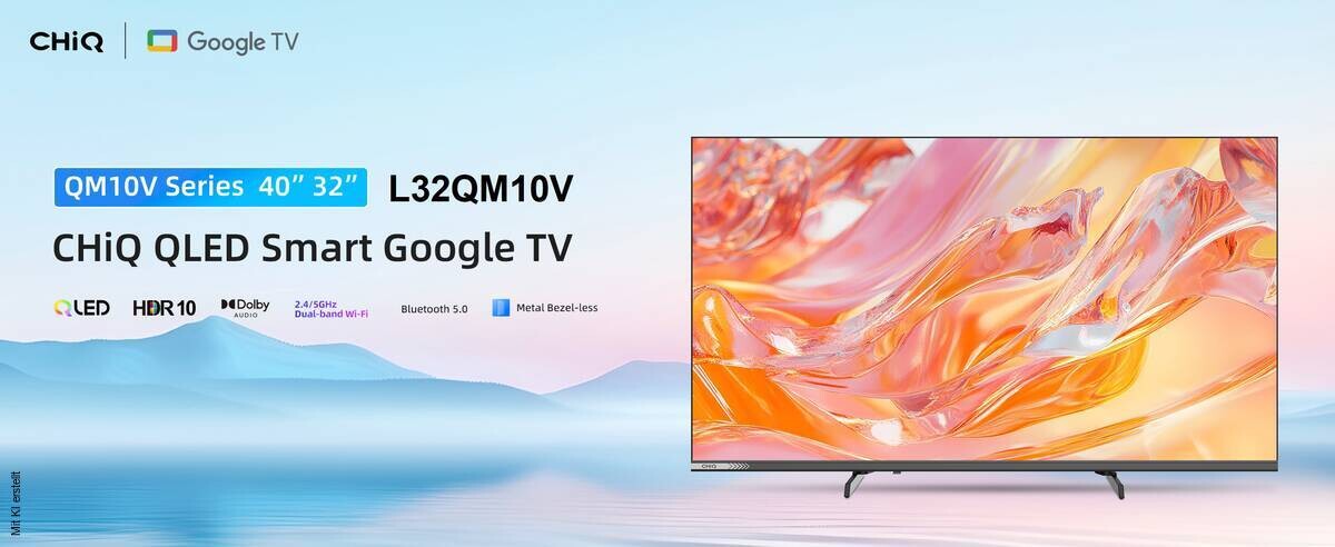 CHiQ QLED-Fernseher L32QM10V B/H: ca. 72x45 cm