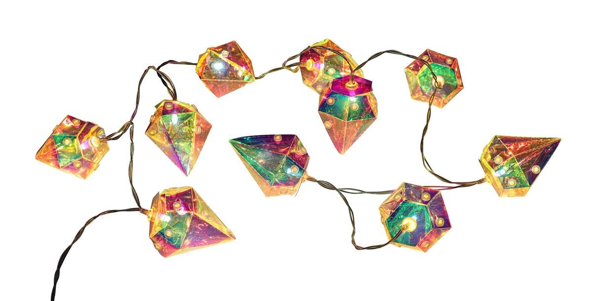 Nolo LED-Lichterkette String transparent B/H/T: ca. 165x5x4 cm