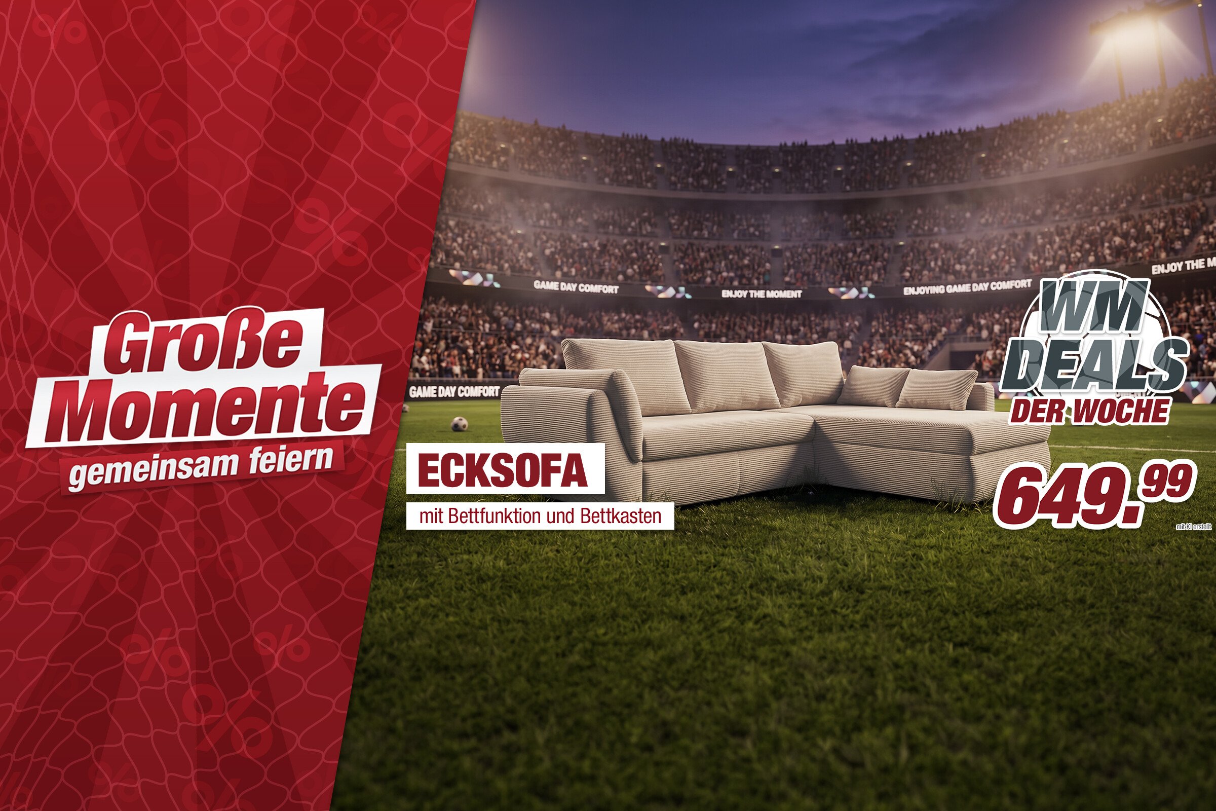 Unsere Werbe Highlights - Taifun Ecksofa