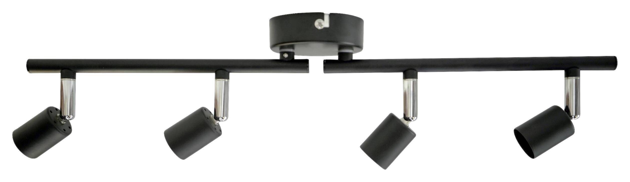 POCOline Spot 4-flg. Joris nickel matt Metall L: ca. 50 cm GU10 4 Brennstellen | nickel