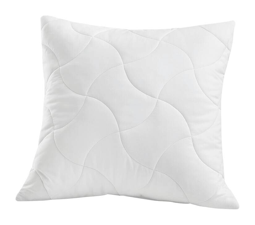 Kopfkissen silber 100% Polyester B/L: ca. 80x80 cm