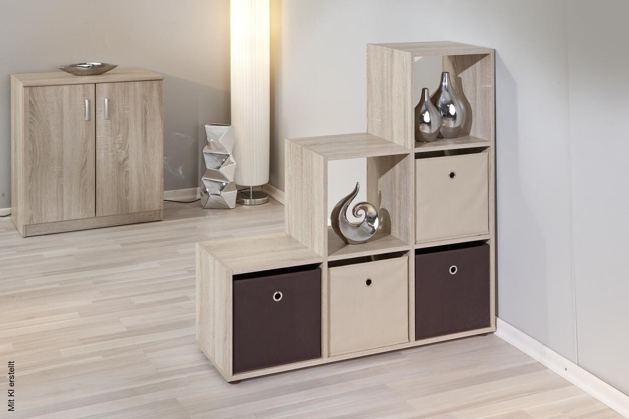 Stoffbox Winny braun braun B/H/T: ca. 31,5x31x31,5 cm