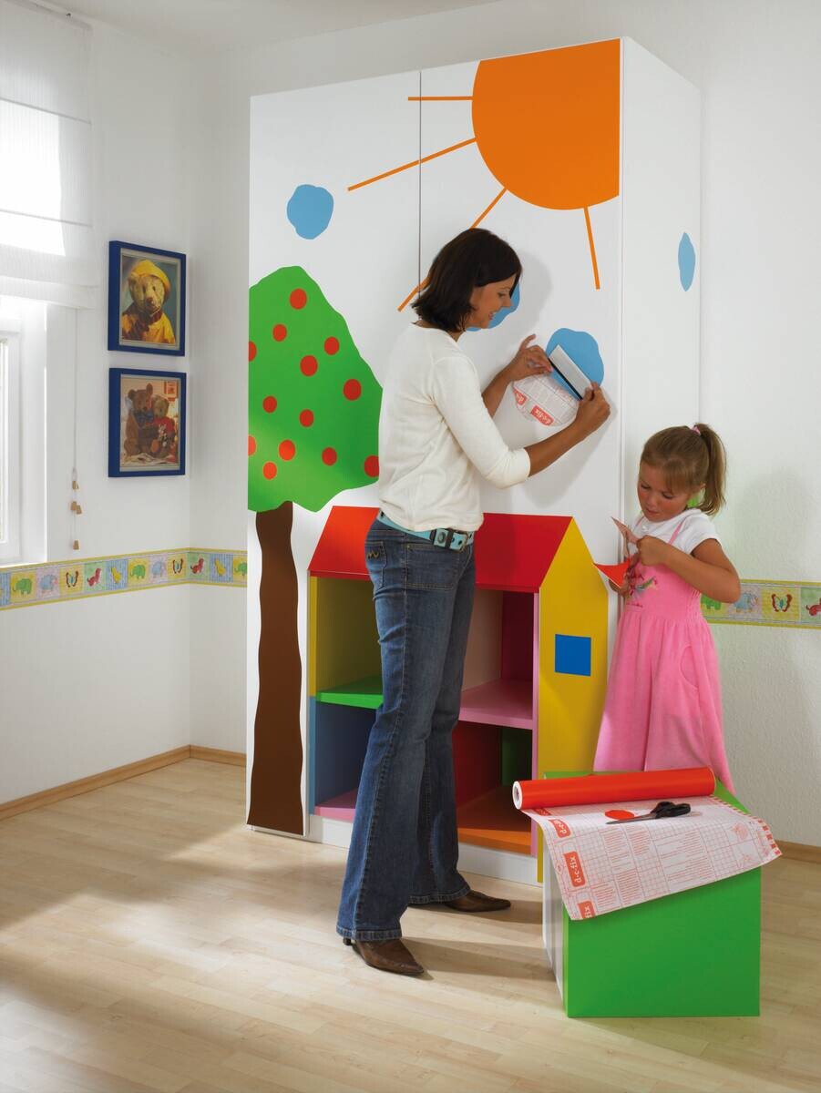 d-c-fix Folienverarbeitungsset rot weiß 2 tlg.