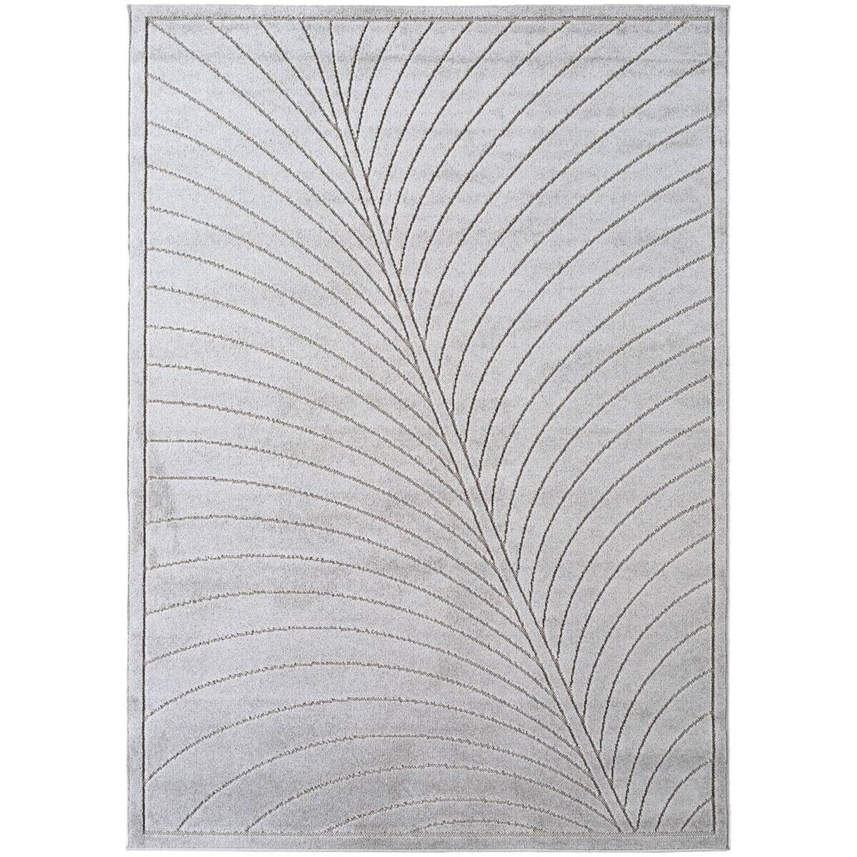 Ayyildiz Flachwebteppich NOVA silber B/L: ca. 280x370 cm