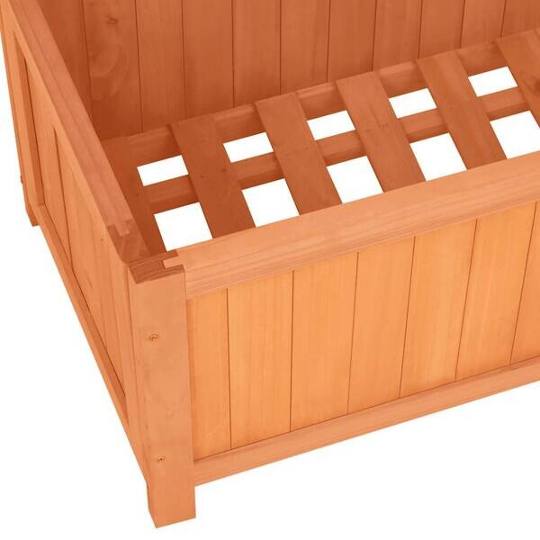 Gartenspalier braun Holz B/H/L: ca. 30x135x70 cm