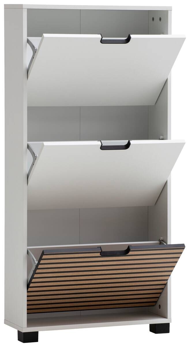 Schuhkipper Ryker weiß matt B/H/T: ca. 59,8x124x19,5 cm