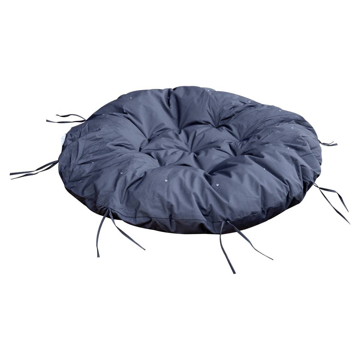Outsunny Papasansessel schwarz Polyrattan B/H/L: ca. 87x90x97 cm