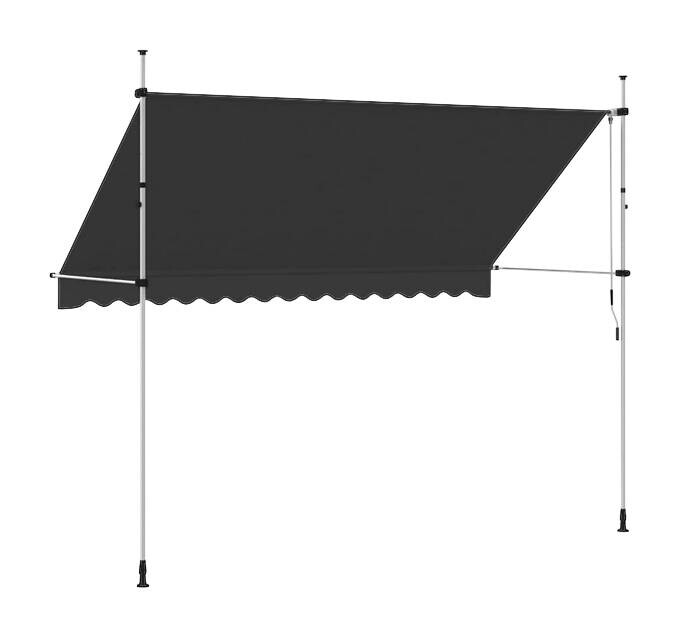 vidaXL Markise anthrazit B/L: ca. 300x350 cm