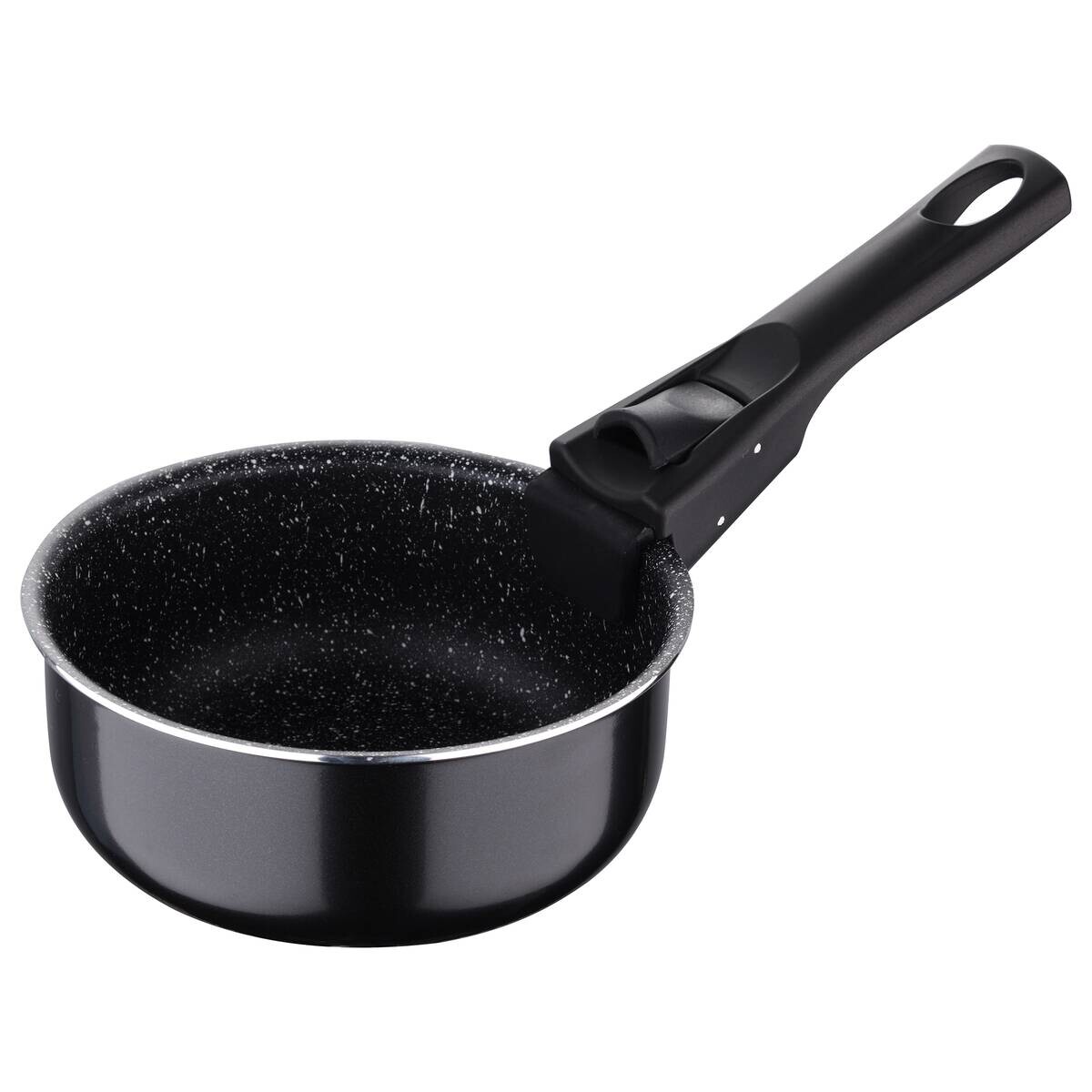 BERGNER Topfset Click & cook black schwarz Aluminium 4 tlg.