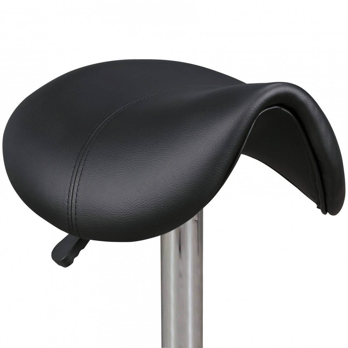 Hocker schwarz Kunstleder