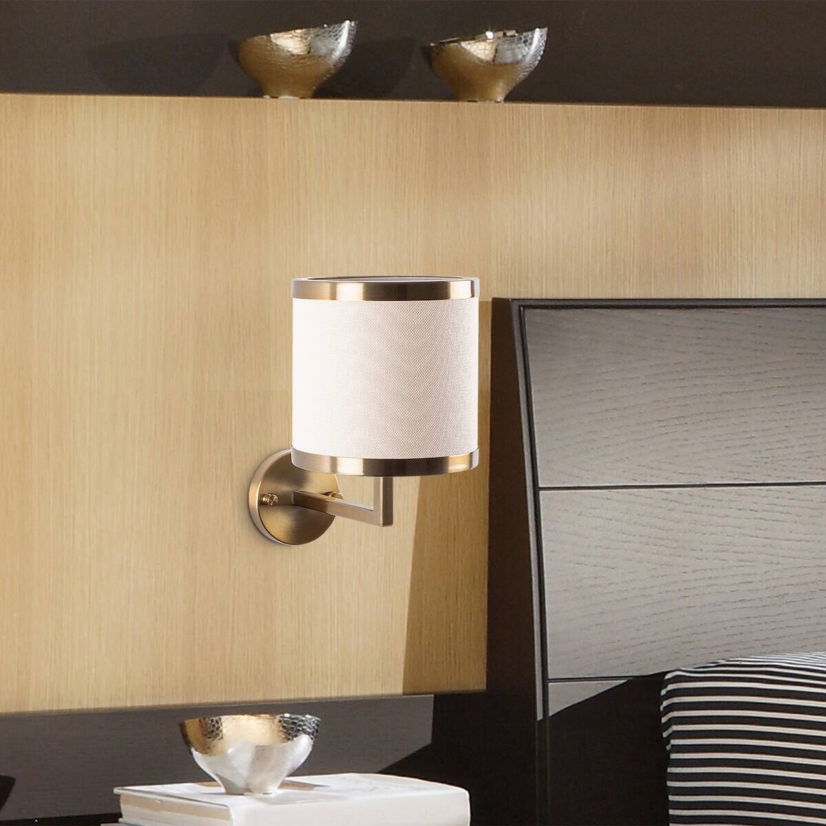 Opviq Wandleuchte Metall B/H/L: ca. 28x30x18 cm E27 1 Brennstellen