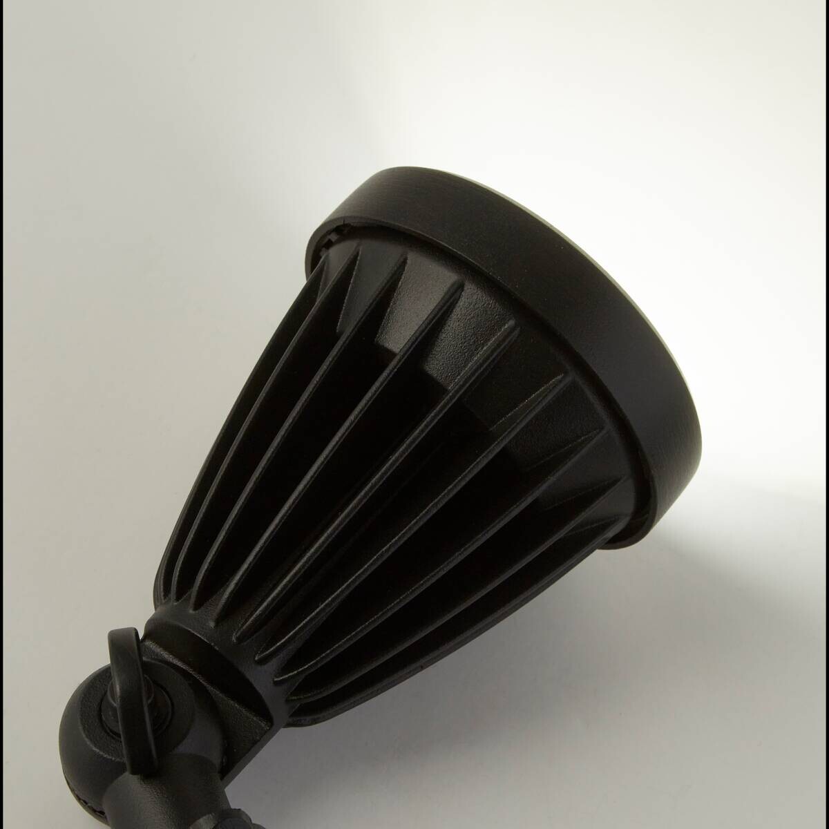 LED-Außenleuchte klar schwarz B/H/T: ca. 8x25x14,3 cm