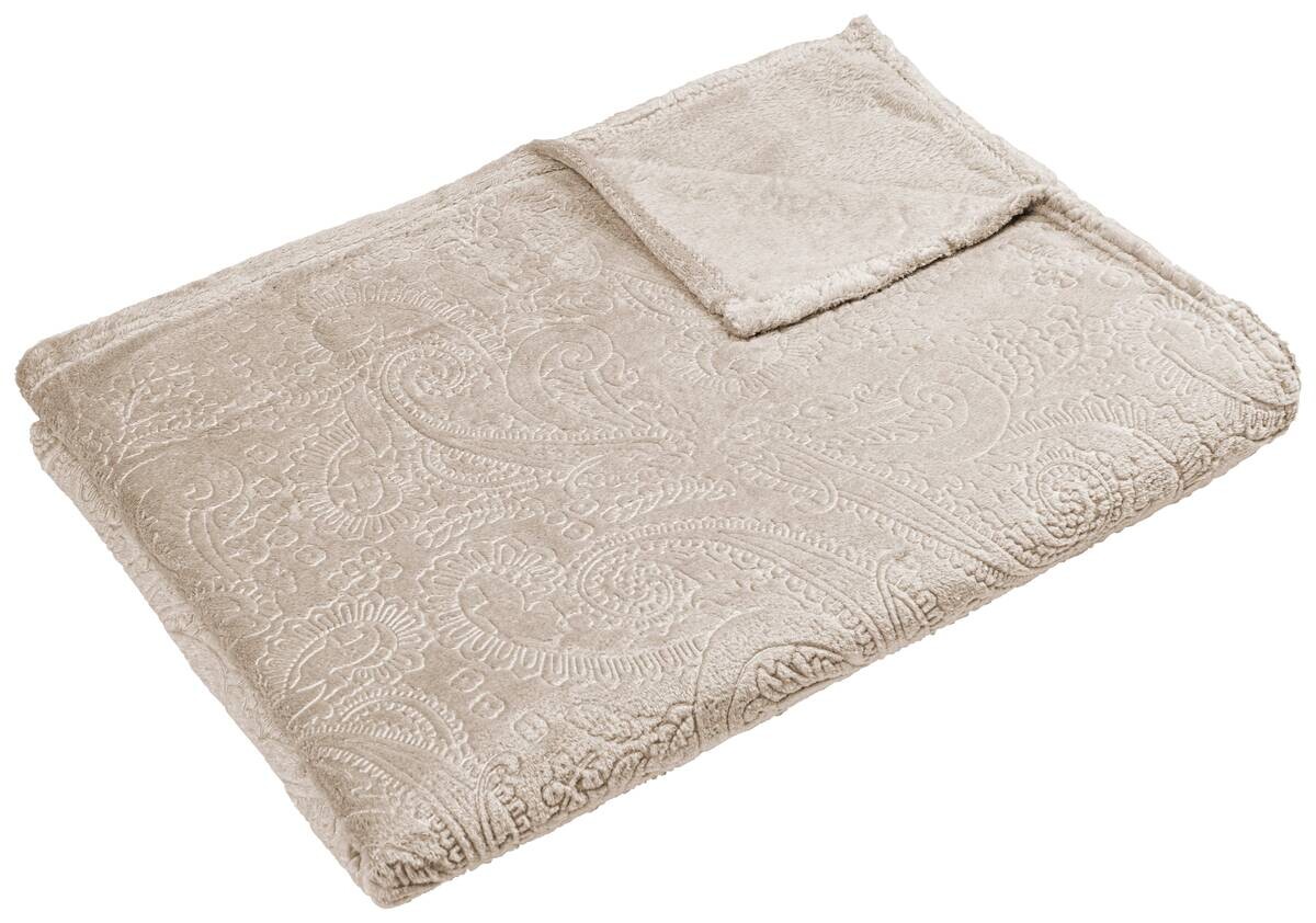 Flanelldecke kitt 100% Polyester B/L: ca. 160x220 cm