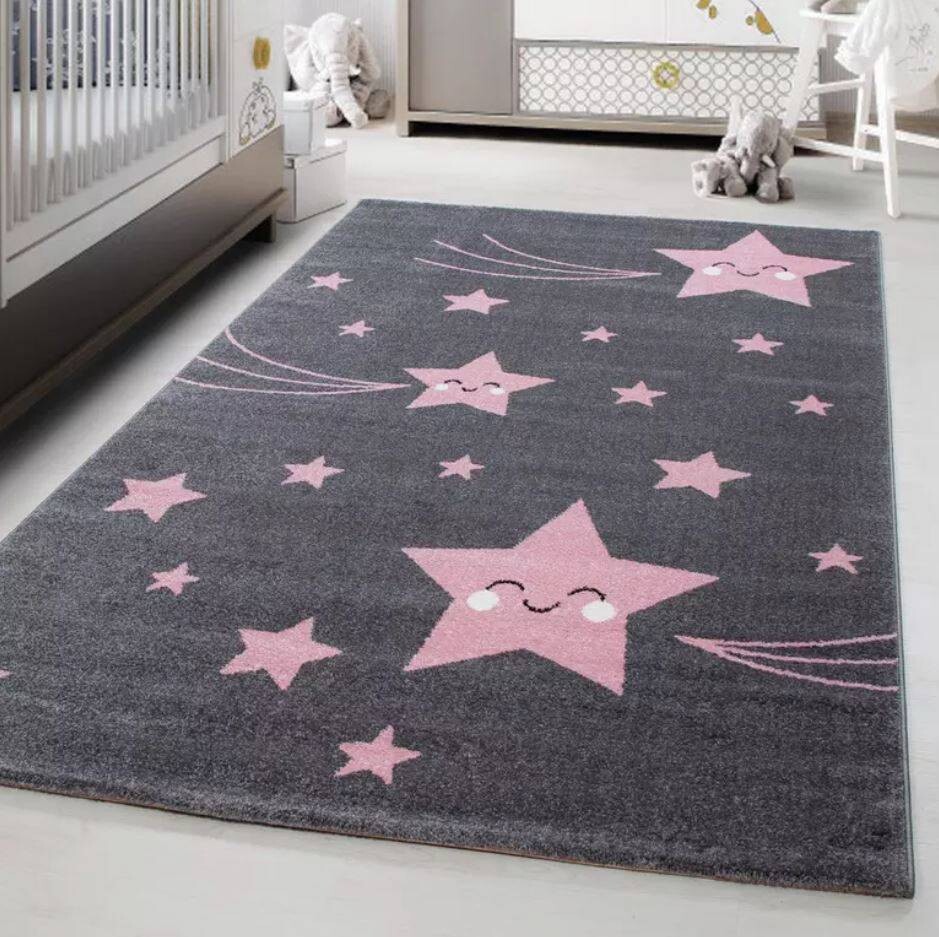 Ayyildiz Teppich KIDS pink B/L: ca. 160x230 cm