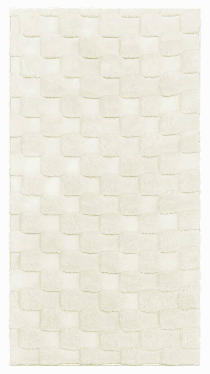 Teppich 3D Square beige B/L: ca. 80x150 cm