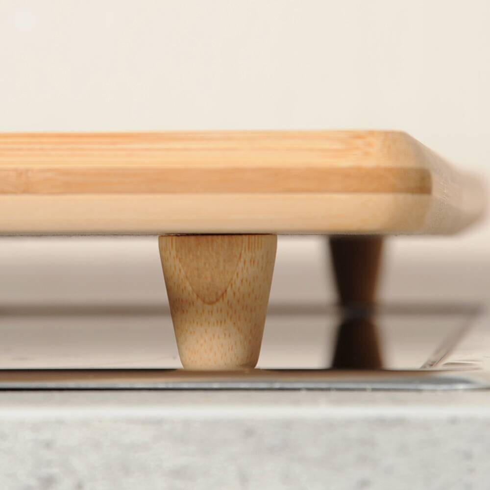 Kesper Abdeckplatte natur Bambus B/H/L: ca. 50x4x56 cm