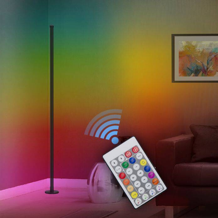 Näve Leuchten Stehlampe NV5269361 bunt Aluminium H/D: ca. 150x3 cm 180 Brennstellen