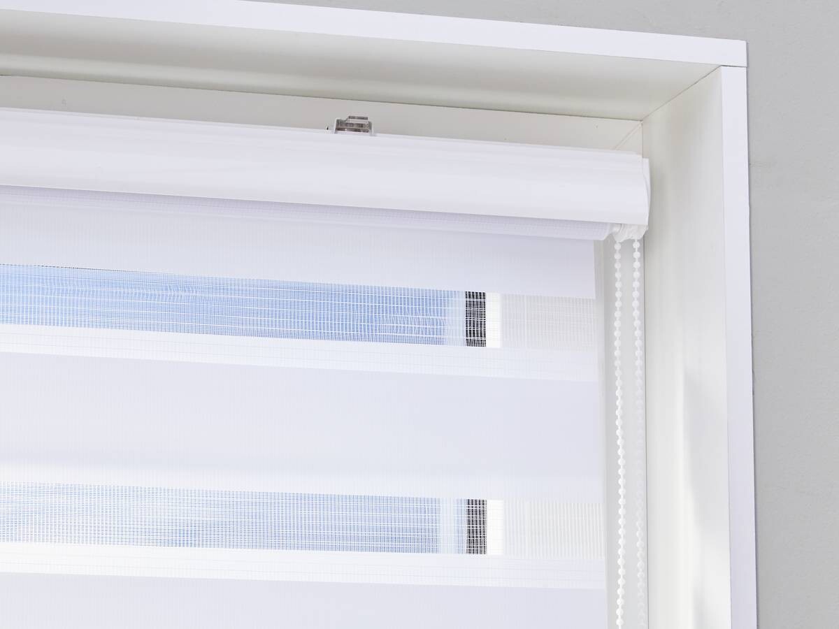 POCOline Doppelrollo mit Blende Easy-Fix weiß B/L: ca. 90x220 cm