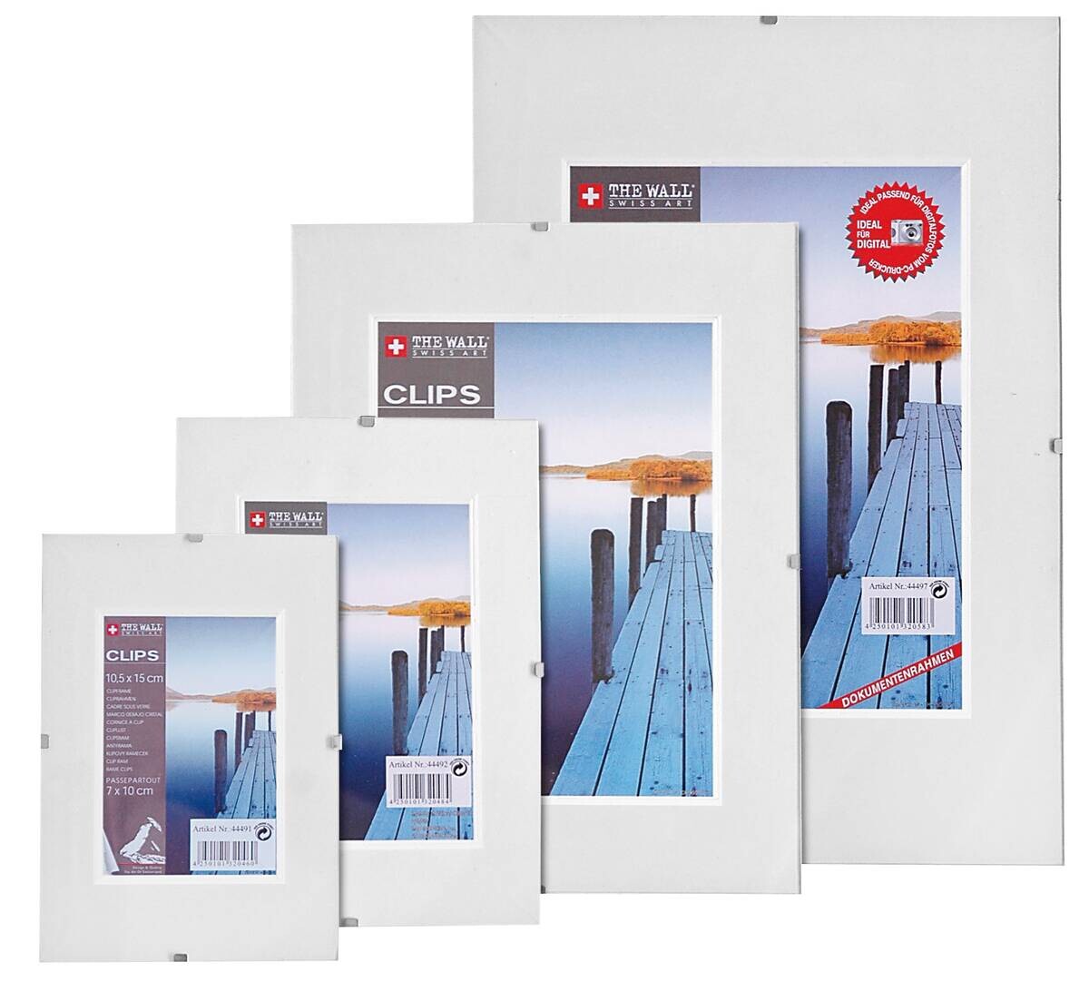 The Wall Cliprahmen Glas B/L: ca. 13,5x18,5 cm
