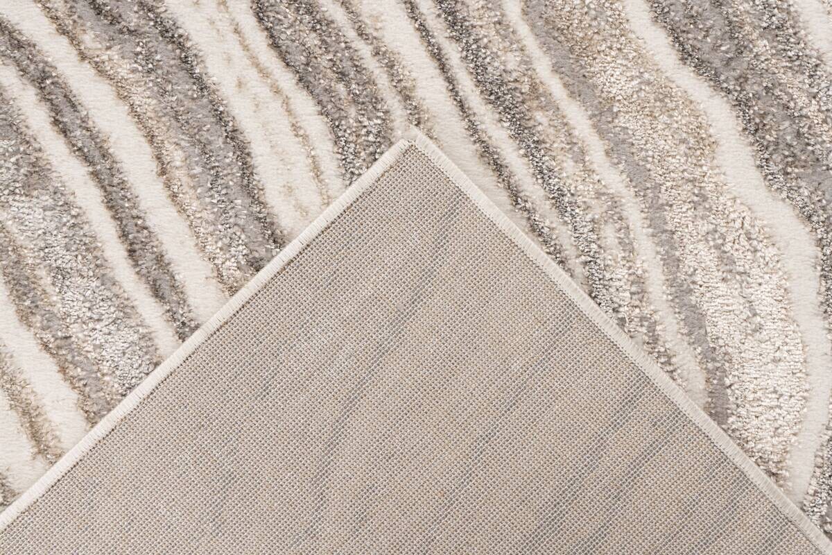 Kayoom Teppich Chalk 225 silber B/L: ca. 120x170 cm